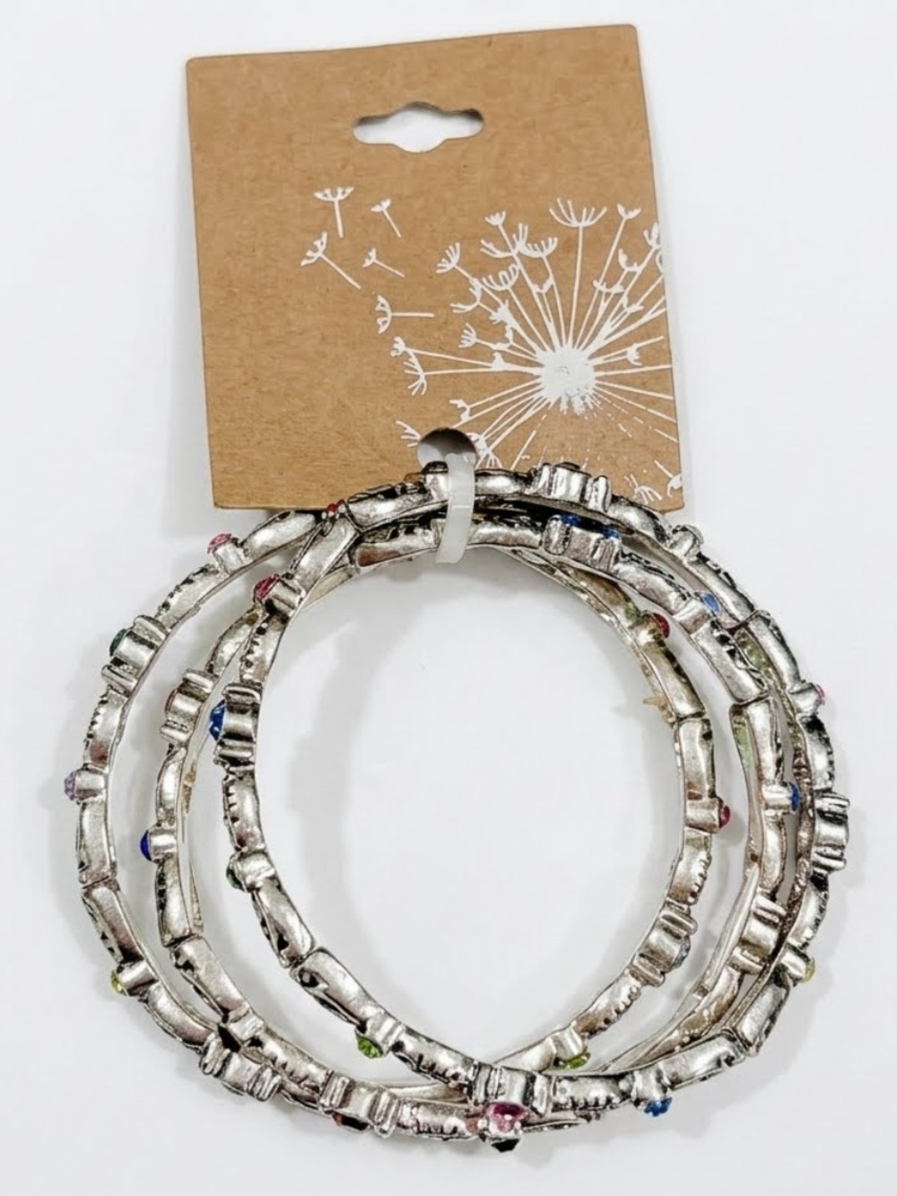 Multi-Color Crystal Bracelet Set - Picture 3 of 3